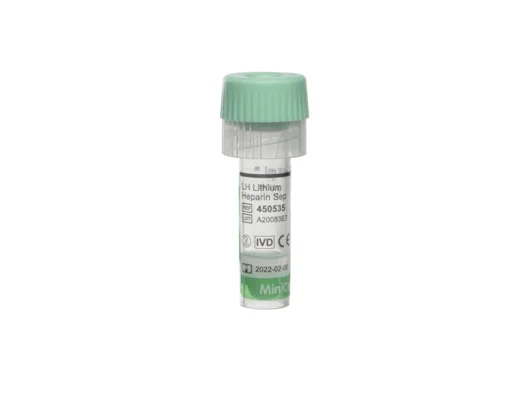 MiniCollect® 试管 锂肝素 + 分离胶